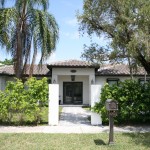 Final roof entrance with concrete tile installed