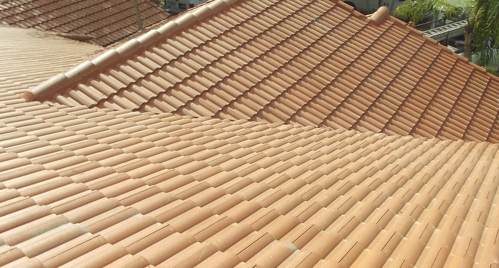 Roof Repairs & New Roofs in Miami Double Roll Terracotta Roof Tile