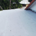 Photo of flat roof finished