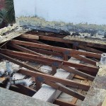 Roof decking damage