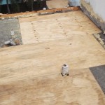 Roof decking damage repaired