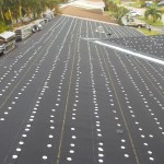 Roof paper and tin cap installation