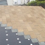 New shingle installation