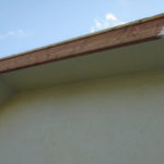 Damaged fascia replaced with new fascia
