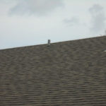 Photo of completed roof with architectural shingle installed