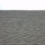 Photo of completed roof with architectural shingle installed