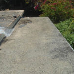 Gravel roof before removal