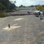 Sheathing repairs after removal of old roof