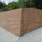 After photo of new shingle and flat roof