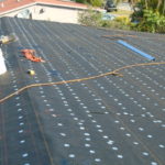 Installation of tin cap prior to shingles