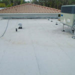 New s-tile and flat roof in Miami Shores